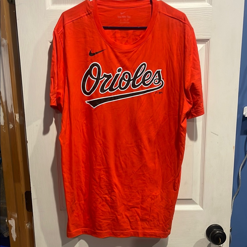 Nike Orange Jackson Holliday Orioles Shirt